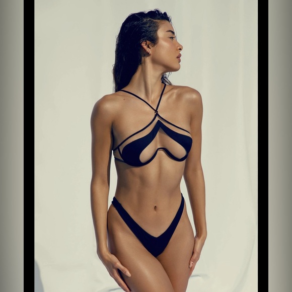 God Save Queens Other - God save queens bikini mia top black XS